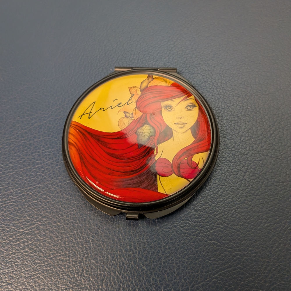 Disney Ariel Black Compact Mirror